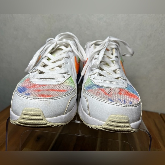 Nike Air Max Excee Bright Tie Dye Purple Orange White Lace Up Sneaker Size 9 - Picture 5 of 8
